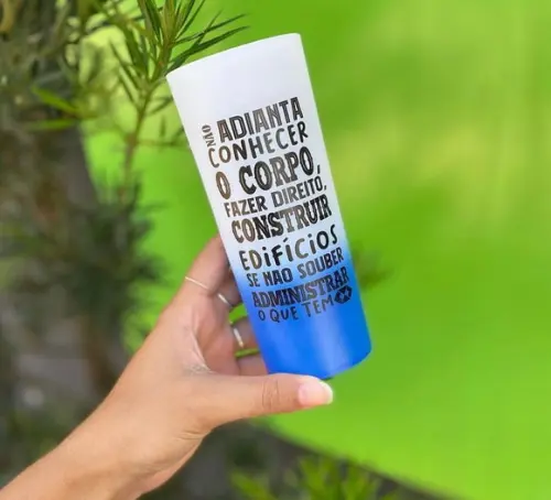 20 Copos Long Drink Degrade - Copos Personalizado