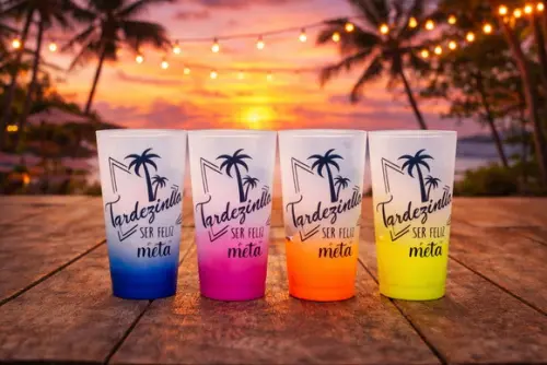 20 Copos Twister 500 ml - Copos Tardezinha