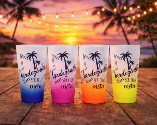 20 Copos Twister 500 ml - Copos Tardezinha