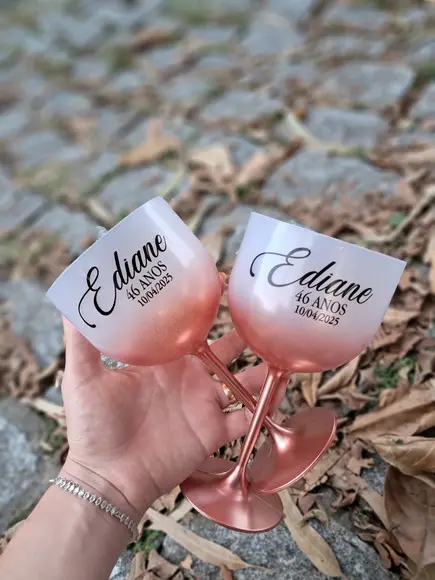20 Taça Gin Degrade - Personalizada