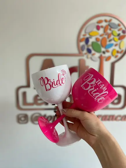 20 Taças Team Bride + 1 Taça Gin Bride