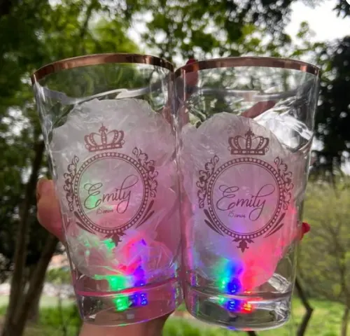 210 Copos com Led 500 ml - Promoção Atacado