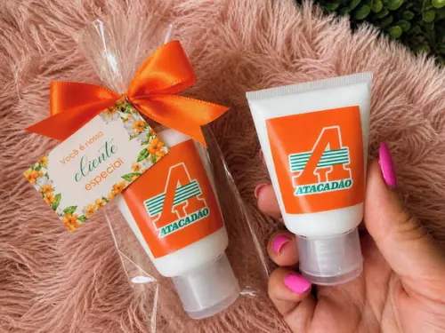 50 Bisnaga com Creme Hidratante - Mimo Cliente