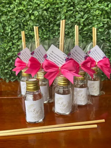 50 Lembrancinhas Aromatizador de Ambiente - Casamento