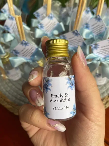 50 Lembrancinhas Aromatizador de Ambiente - Casamento