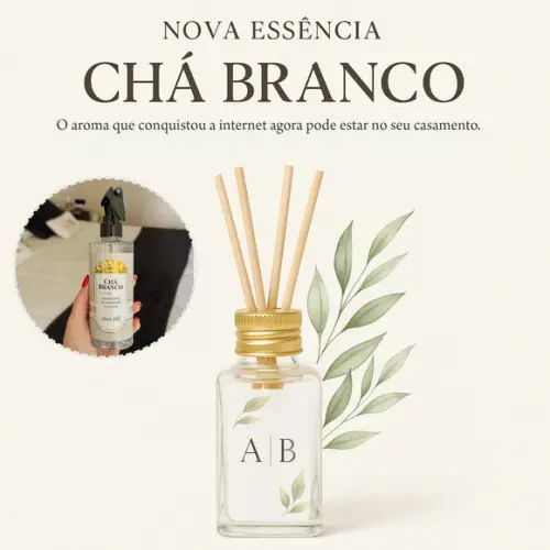 Aromatizador de Ambiente - Lembrancinha Casamento