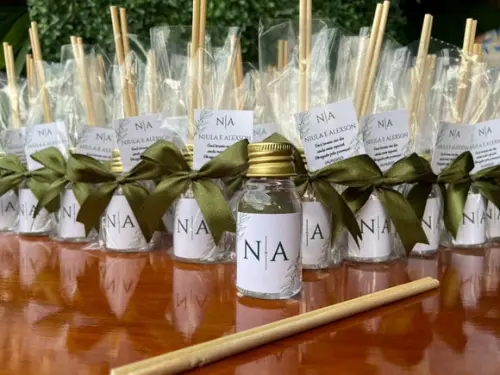 Aromatizador de Ambiente - Lembrancinha Casamento
