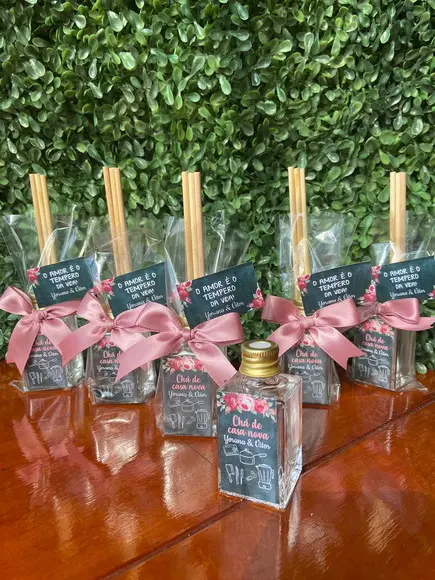 Aromatizador de Ambiente - Lembrancinha Chá de Casa Nova