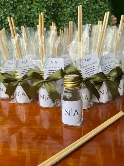 Aromatizador de Ambiente - Lembrancinha Verde Oliva