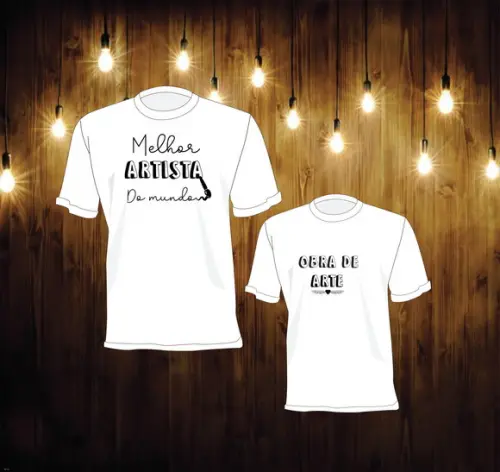 camiseta mãe e filho