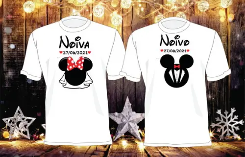 camiseta casal