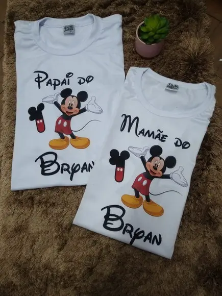 camiseta personalizada mickey