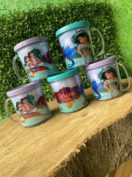 Caneca Acrilica Rosqueável - Lembrancinha Infantil