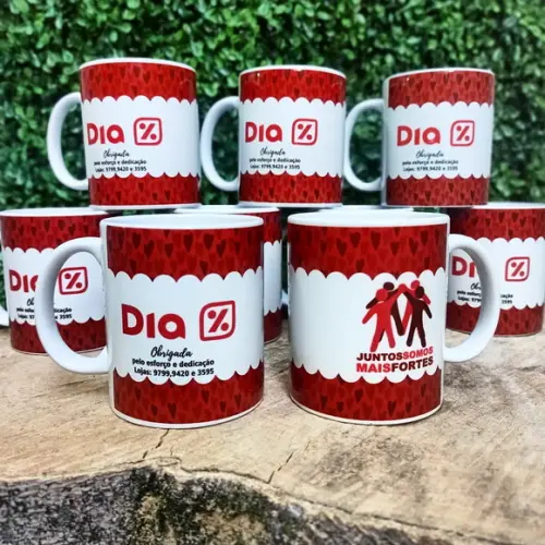 Caneca de Porcelana Personalizada