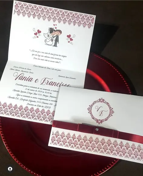 convites para casamento