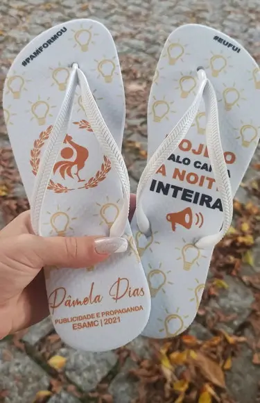 Chinelos Personalizado