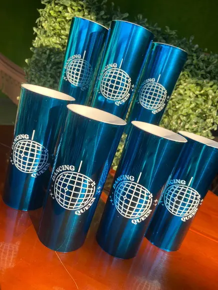 Copo Long Drink Metalizado- Personalizado