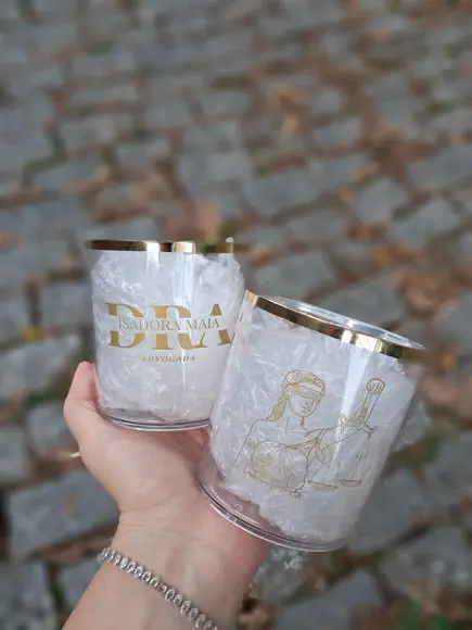 Copo Wisky com Borda