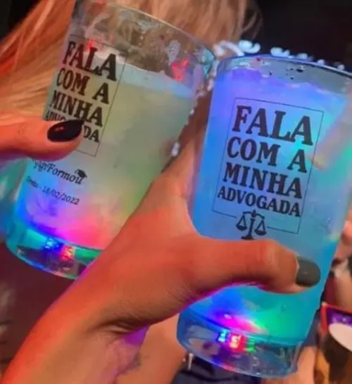 Copos com Led 500 ml - Copos para Formatura