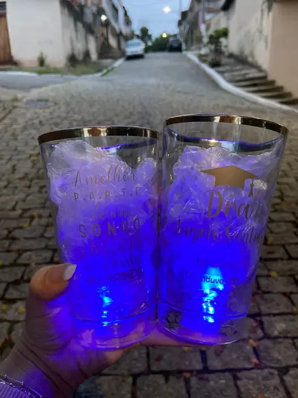 Copos com Led 500 ml - Copos para Formatura