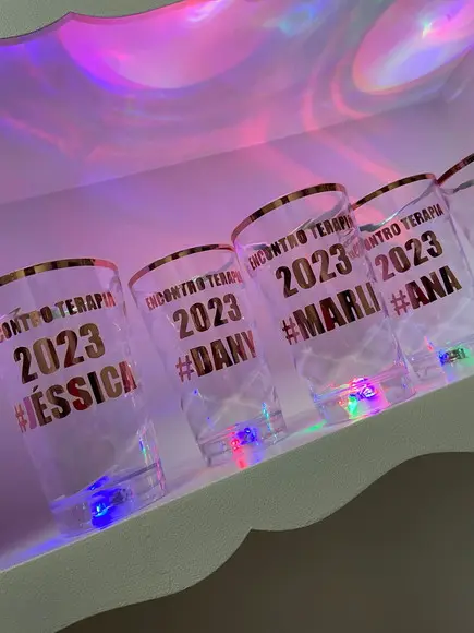 Copos com Led 500 ml - Personalizado