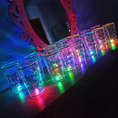 Copos com Led 500 ml - Personalizado