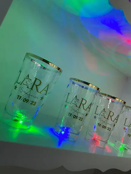 Copos com Led 500 ml para Formatura