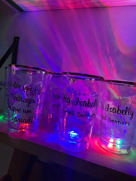 Copos com Leds- 500 ml - Copo Personalizado