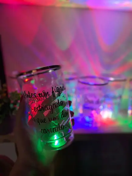 Copos com Leds- 500 ml - Copo Personalizado