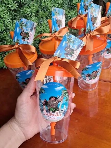 Copos Personalizados Moana