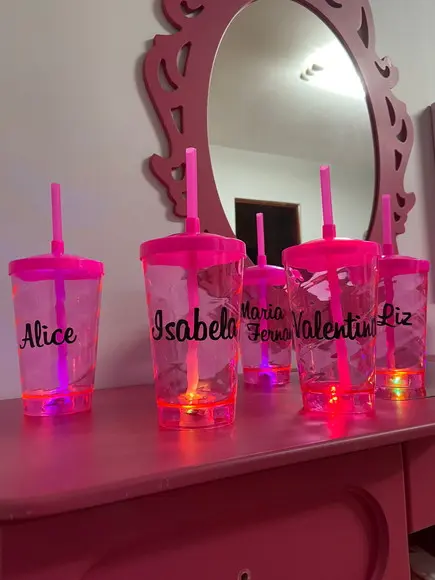 Copos Twister com Leds 500 ml -personalizado