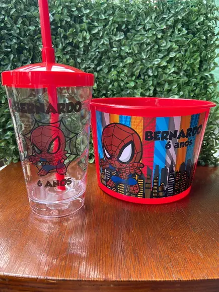 Kit Cineminha Homem Aranha