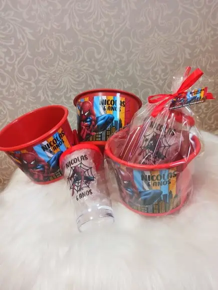 Kit Cineminha Homem Aranha