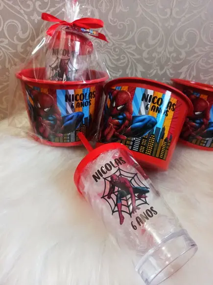 Kit Cineminha Homem Aranha