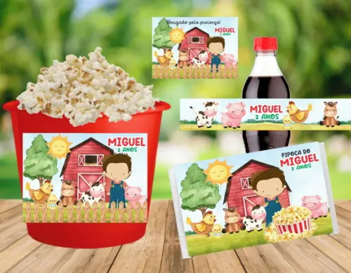 Kit Cineminha Personalizado
