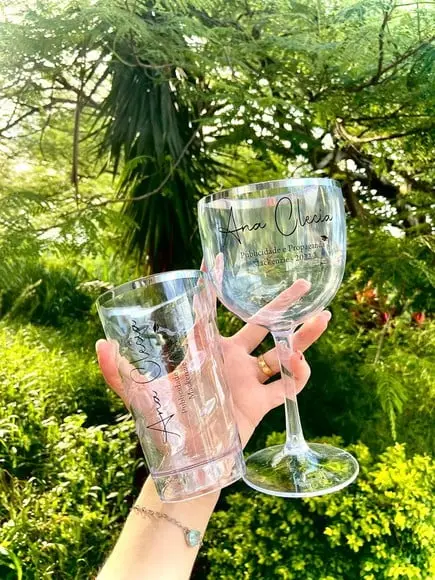 Kit Copo e Taça Personalizado Formatura