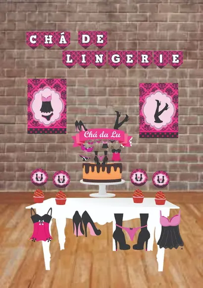 Kit Festa Chá de Lingerie
