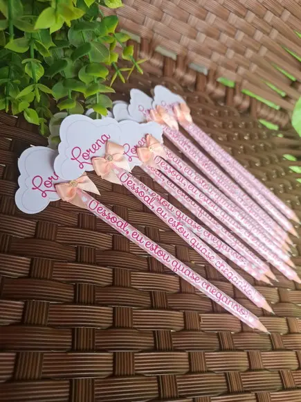 Lápis personalizado maternidade