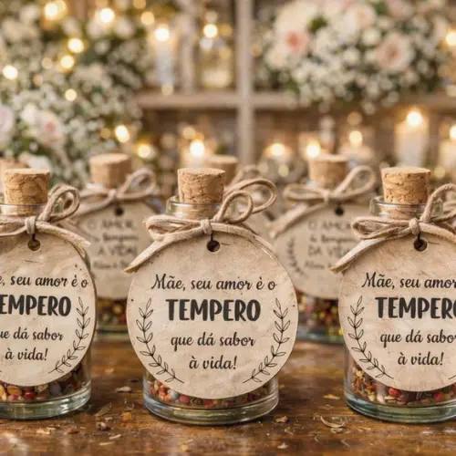 Lembrancinha Afetiva para o Dia das Mães - Potinho 20 ml