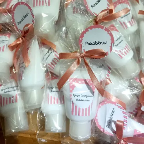 Lembrancinha Bisnaga de Creme Hidratante