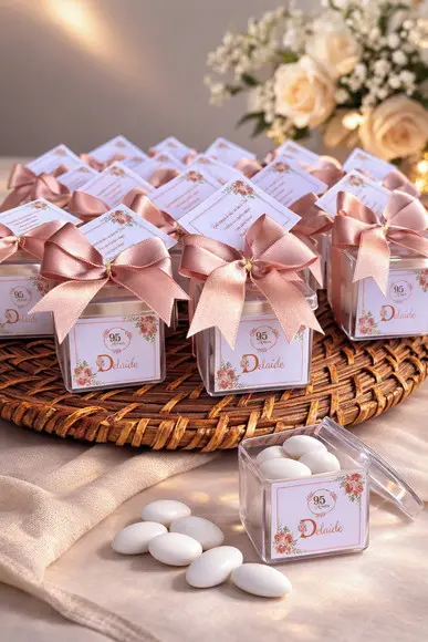 Lembrancinha de Casamento Amêndoas da Sorte