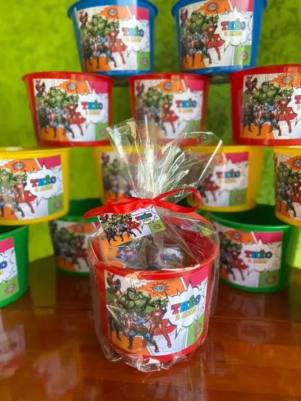 Lembrancinha Infantil - Kit Cineminha Personalizado