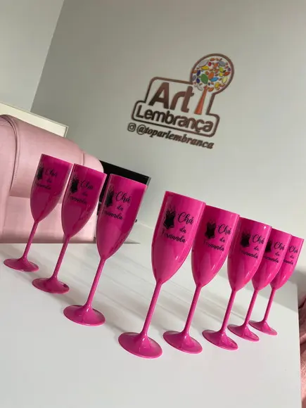 Taça Espumante para Chá de Lingerie