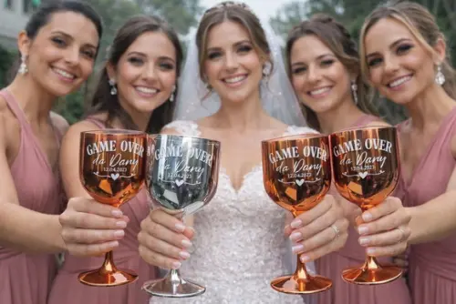 Taça Gin Metalizada