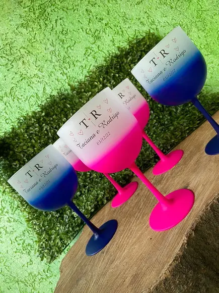 Taça Gin Personalizada Degrade