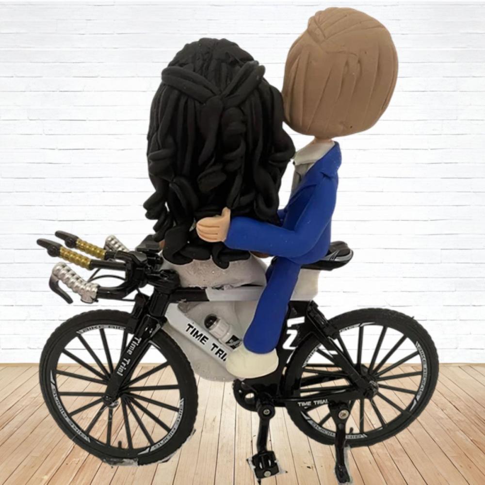 Topo de Bolo Casamento Personalizado em Biscuit , Estilo Fofinho!