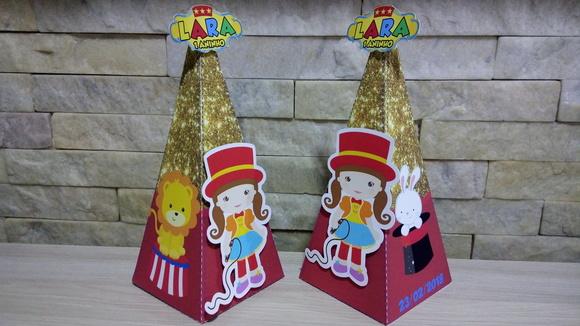 Caixa Cone Circo