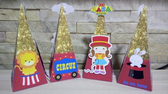 Caixa Cone Circo