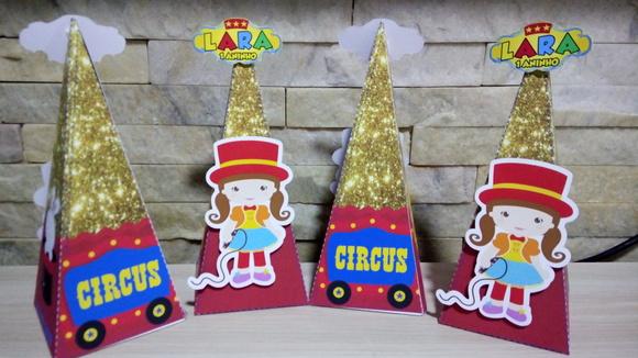 Caixa Cone Circo