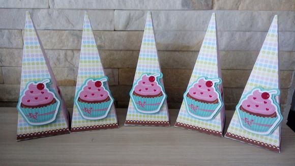 Caixa Cone Confeitaria